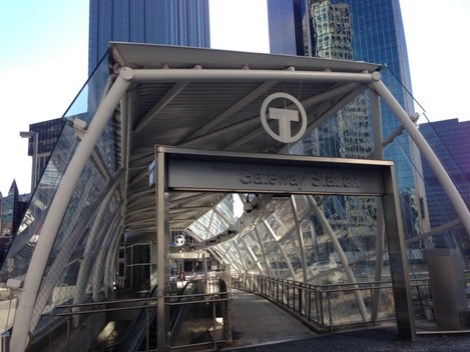 Gateway Station in downtown PIttsburgh, just minutes from Point State Park