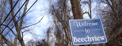 Welcome to Beechview (leaving Banksville Road)