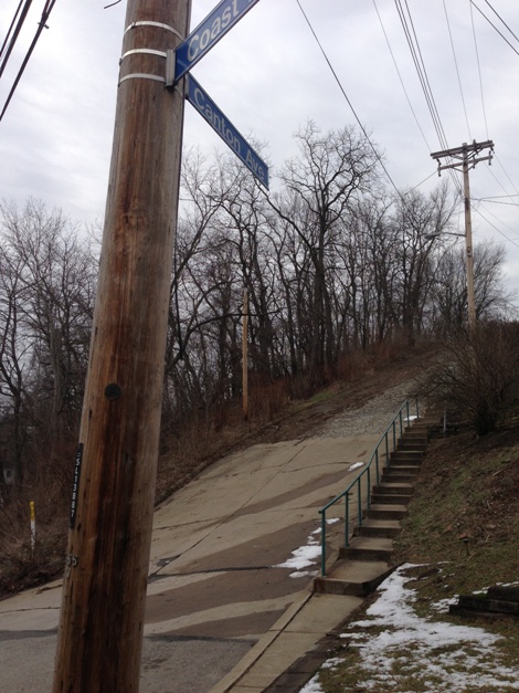 Canton Avenue - the steepest street in the world!