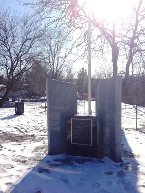 Dedicated in 1983 by the citizens of Bon Air, this work memorializes all service men and women of the armed forces.